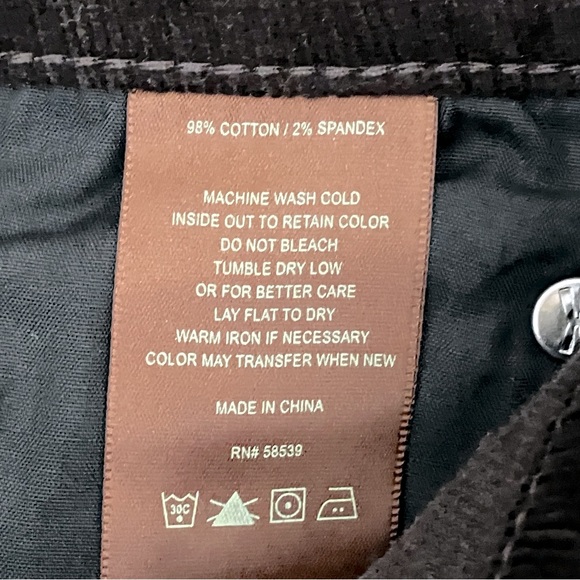 NWT Kut from the Kloth brown corduroy “Farrah” Baby Bootleg pants - Picture 8 of 14